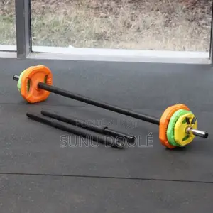 Set Aerobic Pump 20 Kg – Kit D’Haltères Avec Barre Et 6 Disques