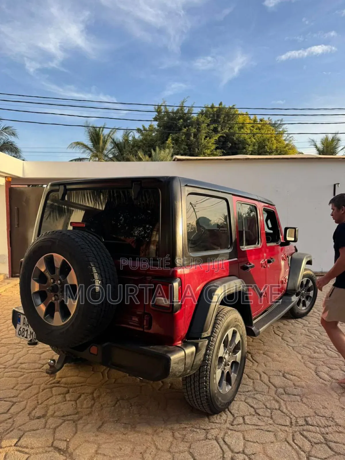 Jeep Wrangler Rubicon 4x4 2018 Rouge