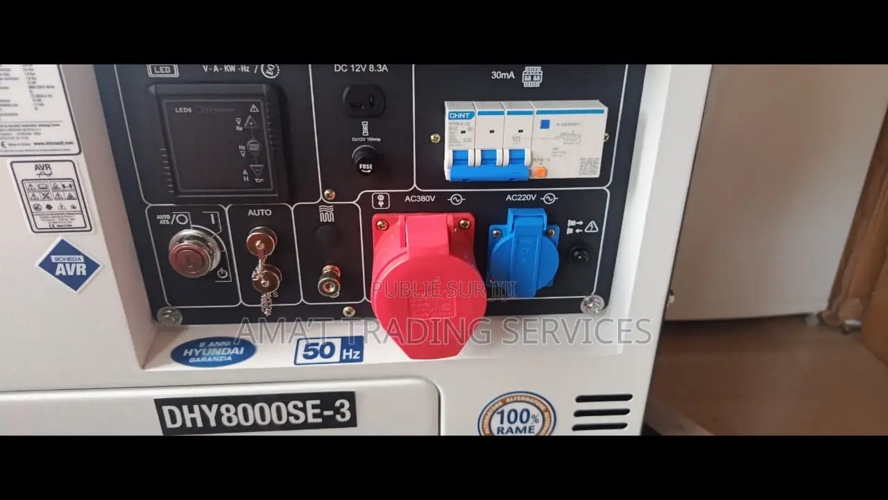 Groupe Électrogène Diesel Triphasé