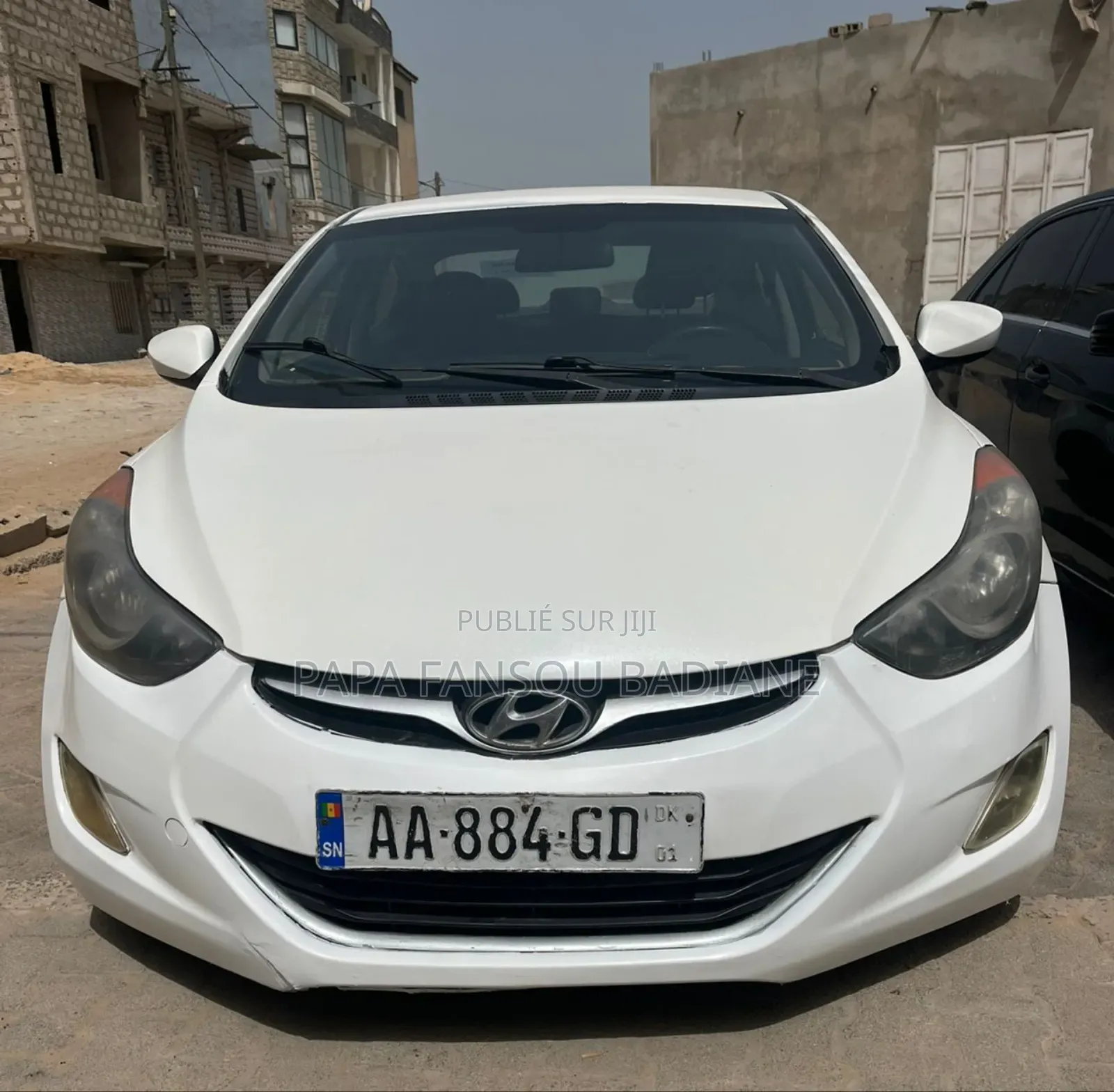 Hyundai Elantra GLS Sedan FWD (1.8L 4cyl 6A) 2013 Blanc