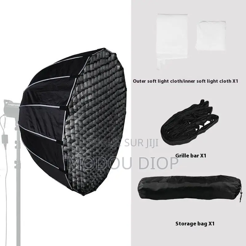 Softbox 90cm Avec Grille