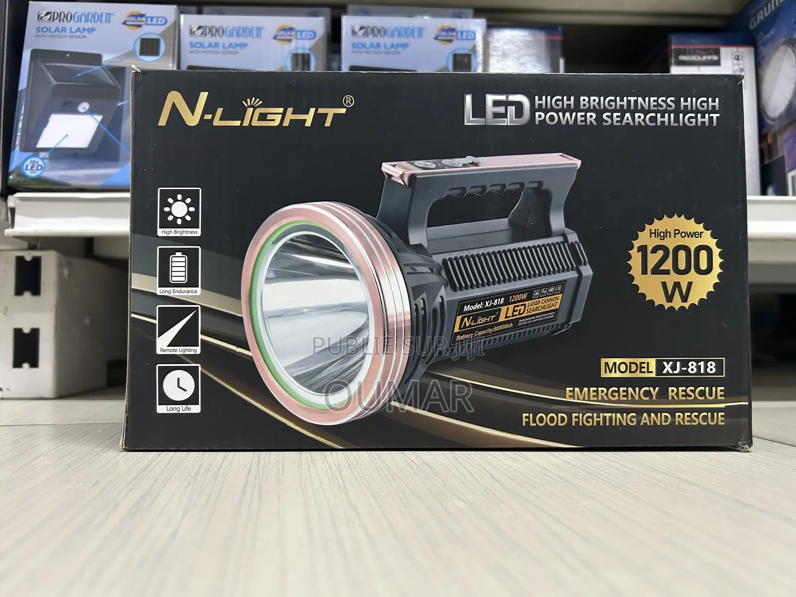 Torche Led 14x22.5cm 1200w Ref