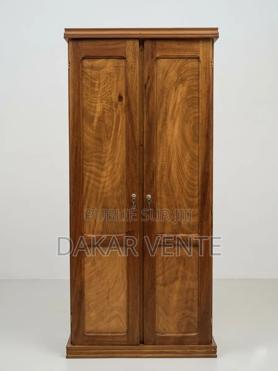 Armoire 2 Battants en Bois Massif