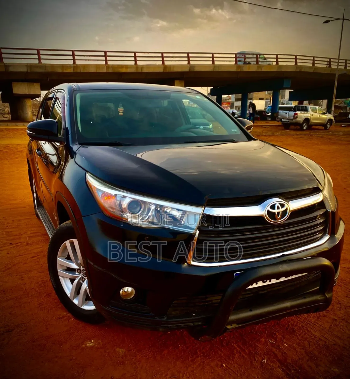 Toyota Highlander 2016 Noir