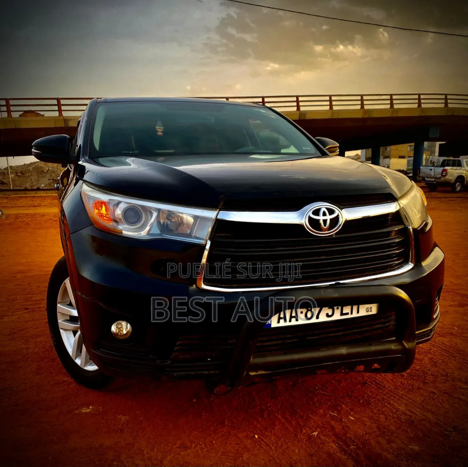 Toyota Highlander 2016 Noir