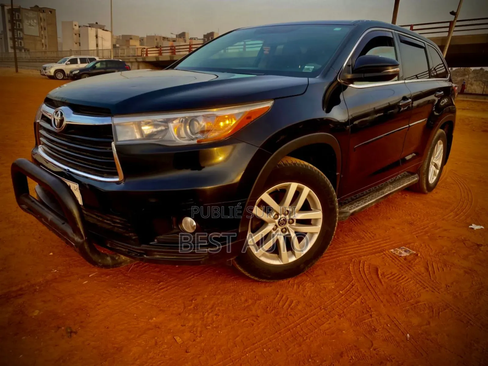 Toyota Highlander 2016 Noir