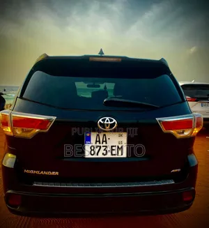 Toyota Highlander 2016 Noir