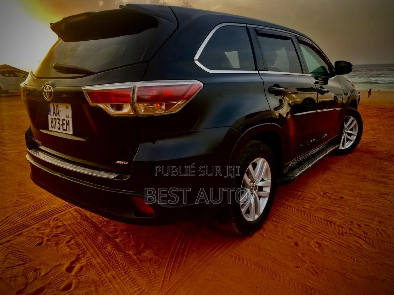 Toyota Highlander 2016 Noir