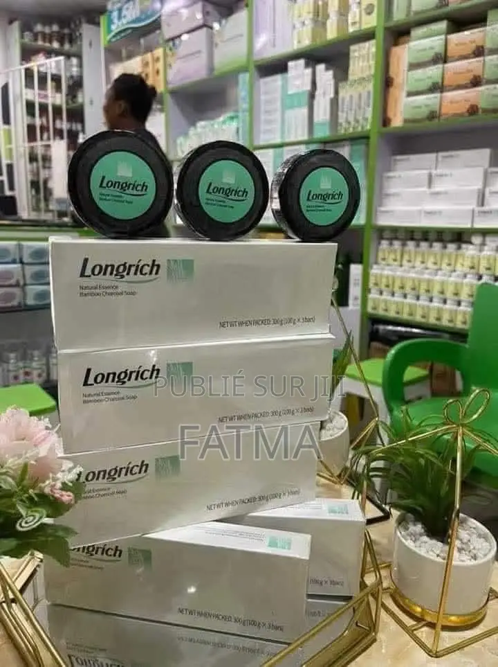 Savon Noir Au Bambou De Longrich