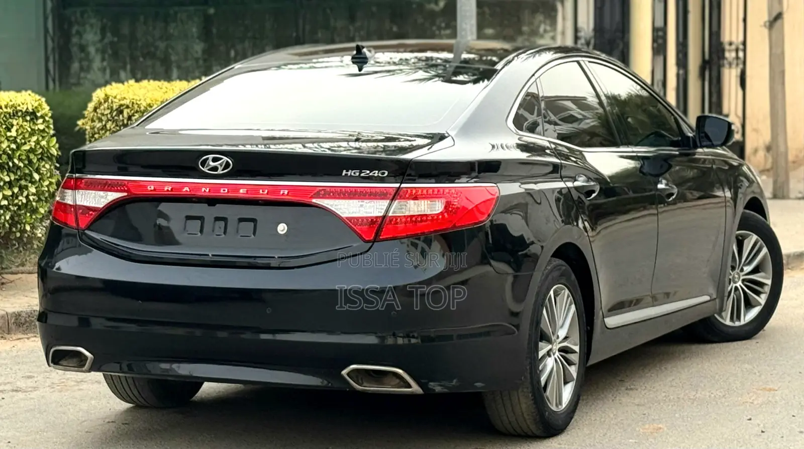 Hyundai Grandeur 2016 Noir