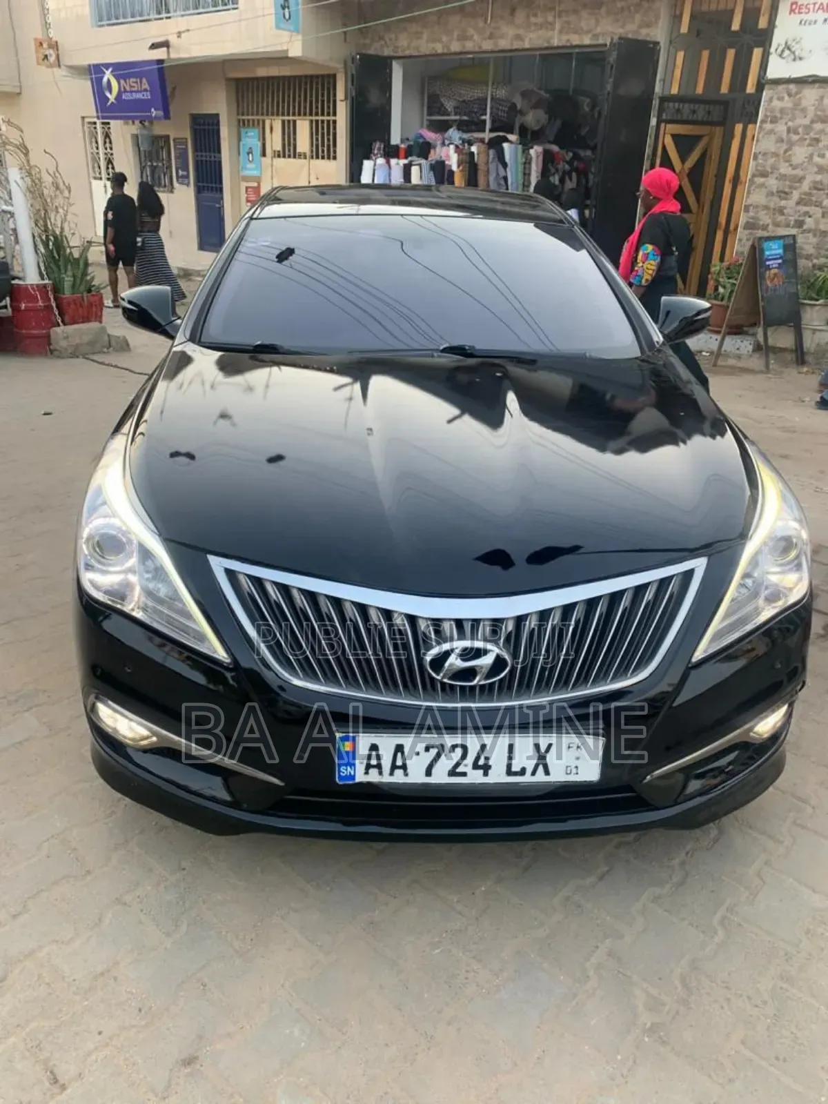 Hyundai Grandeur 2016 Noir