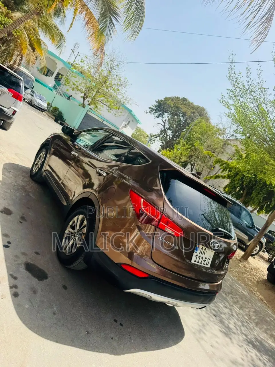 Hyundai Santa Fe SE AWD 2016 Marron