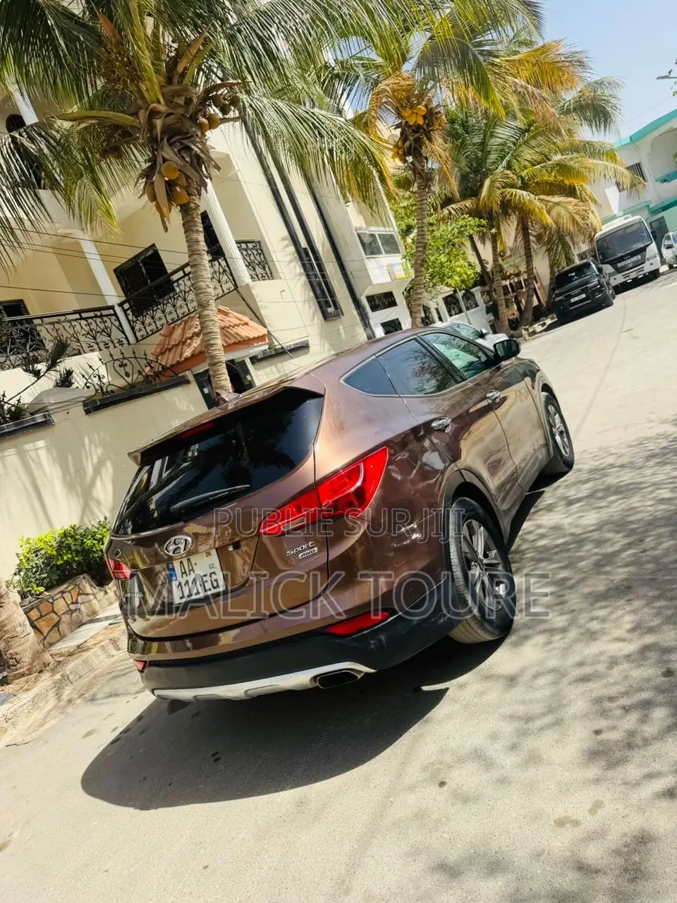 Hyundai Santa Fe SE AWD 2016 Marron