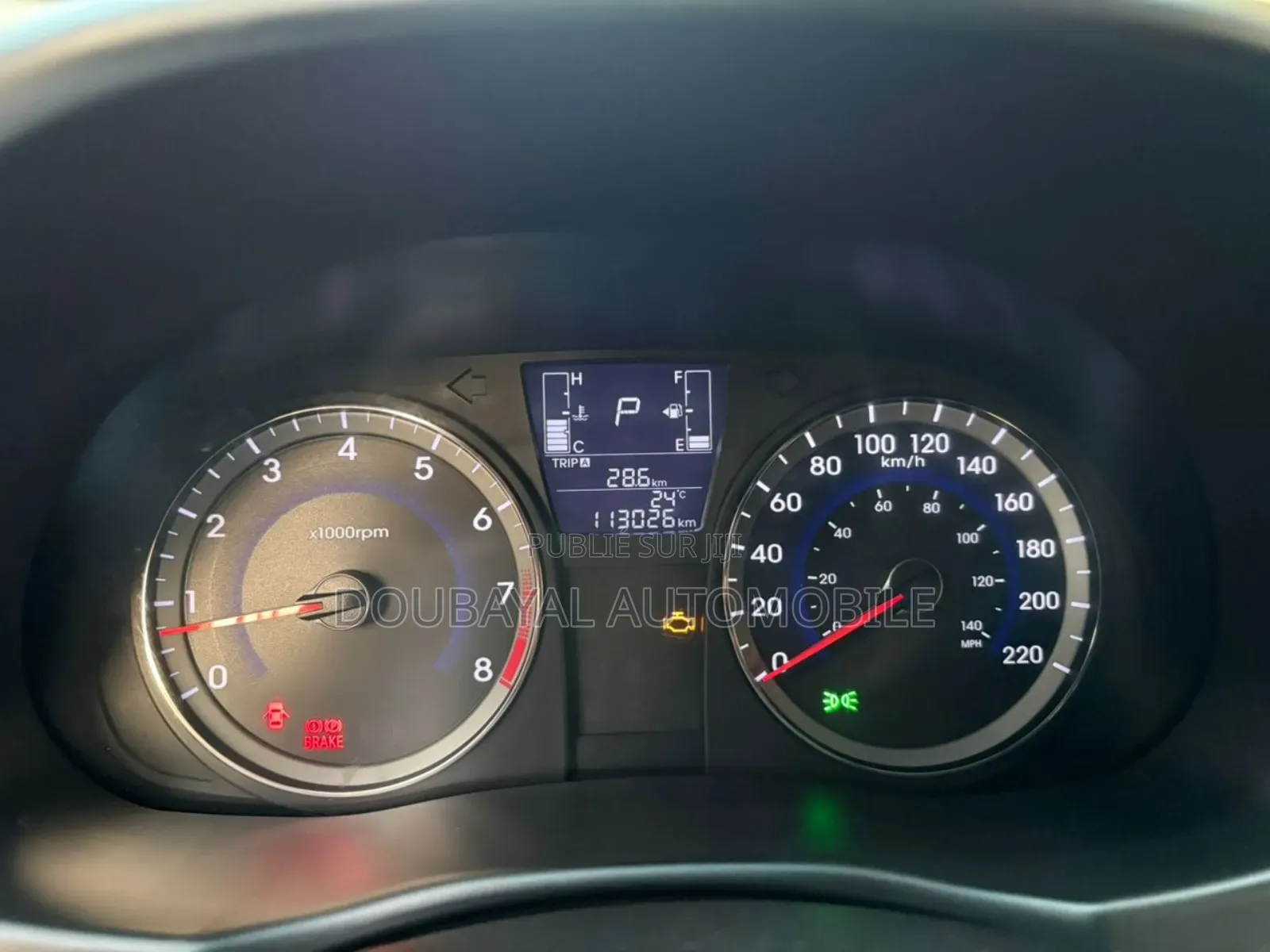 Hyundai Accent 2017 Blanc