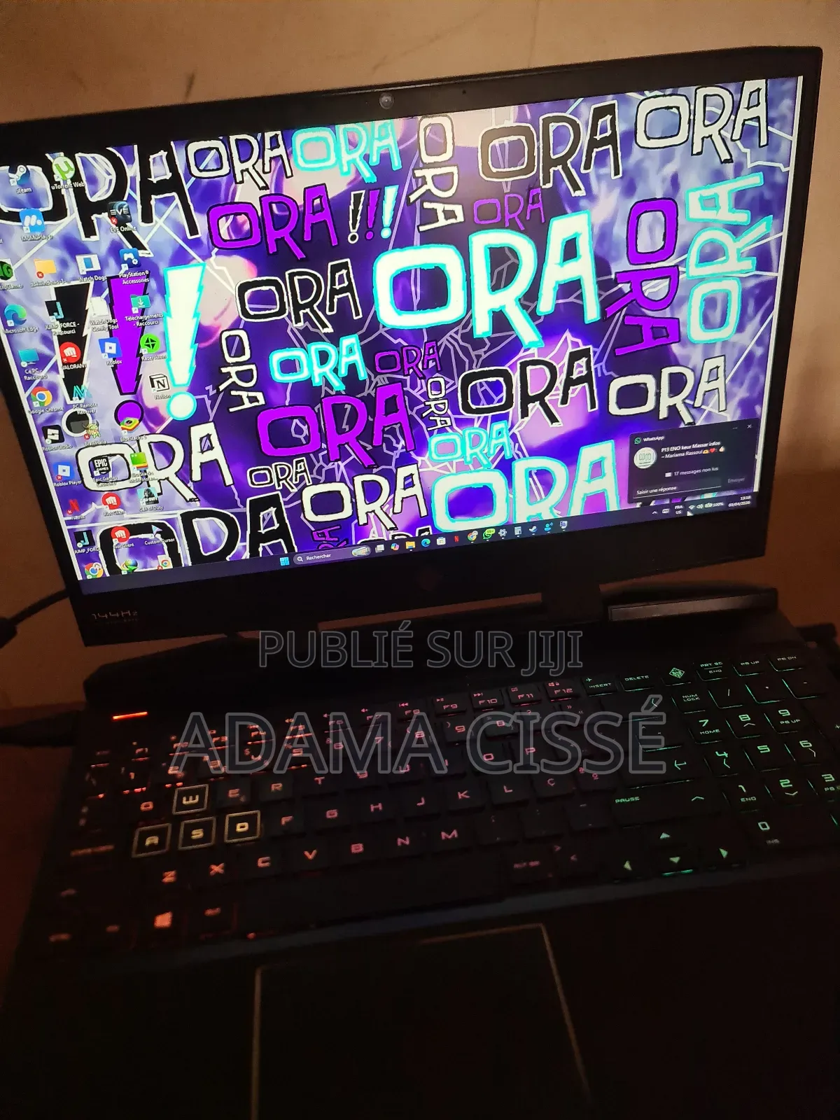 Ordinateur portable HP Omen 15 16GB Intel Core 7 SSD 256GB