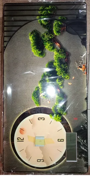 Tableau De Décoration Avec Horloges Numérique Et Analogiques