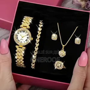 Coffret Cadeau - Ensemble Bijoux Pour Femme - 05 Pieces