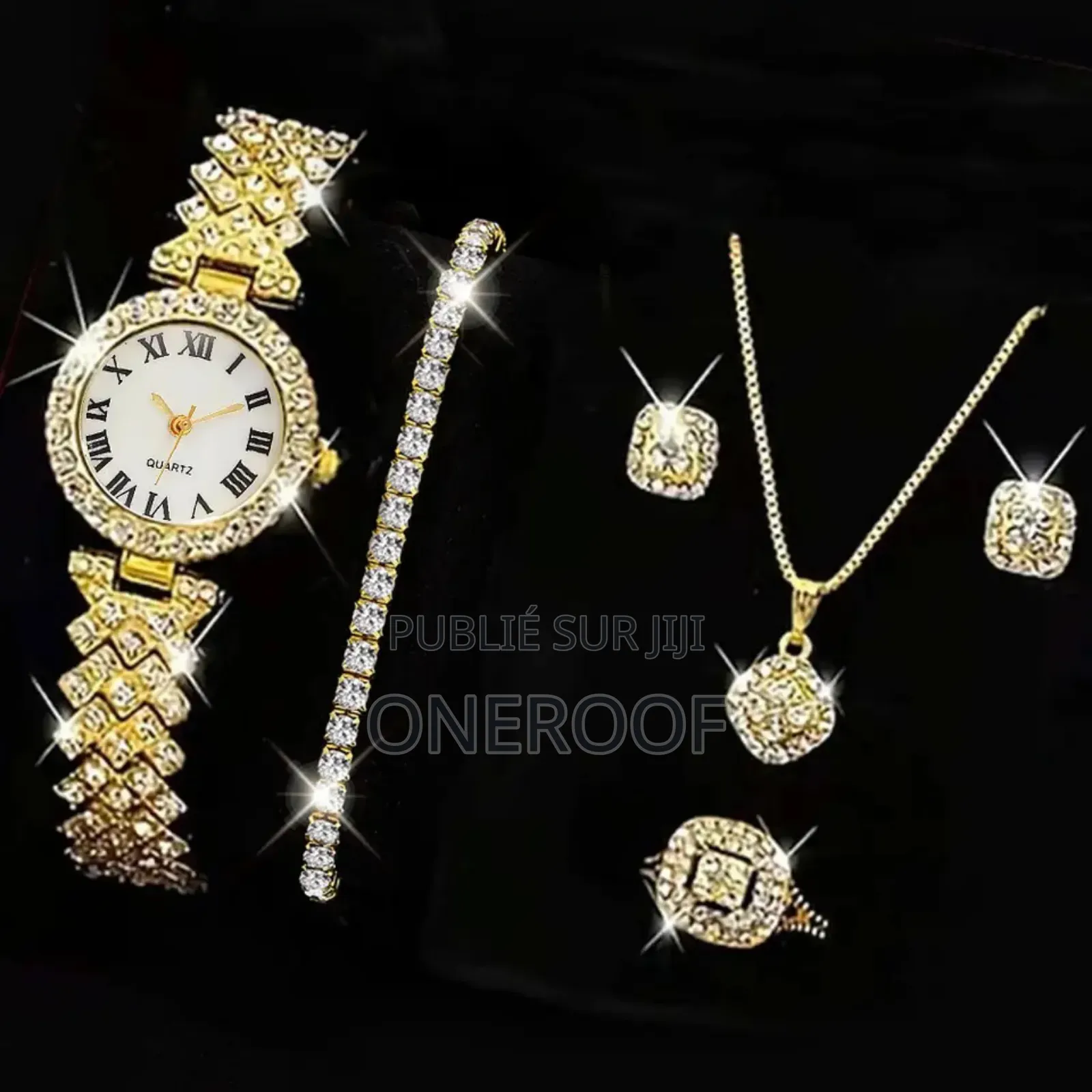 Coffret Cadeau - Ensemble Bijoux Pour Femme - 05 Pieces