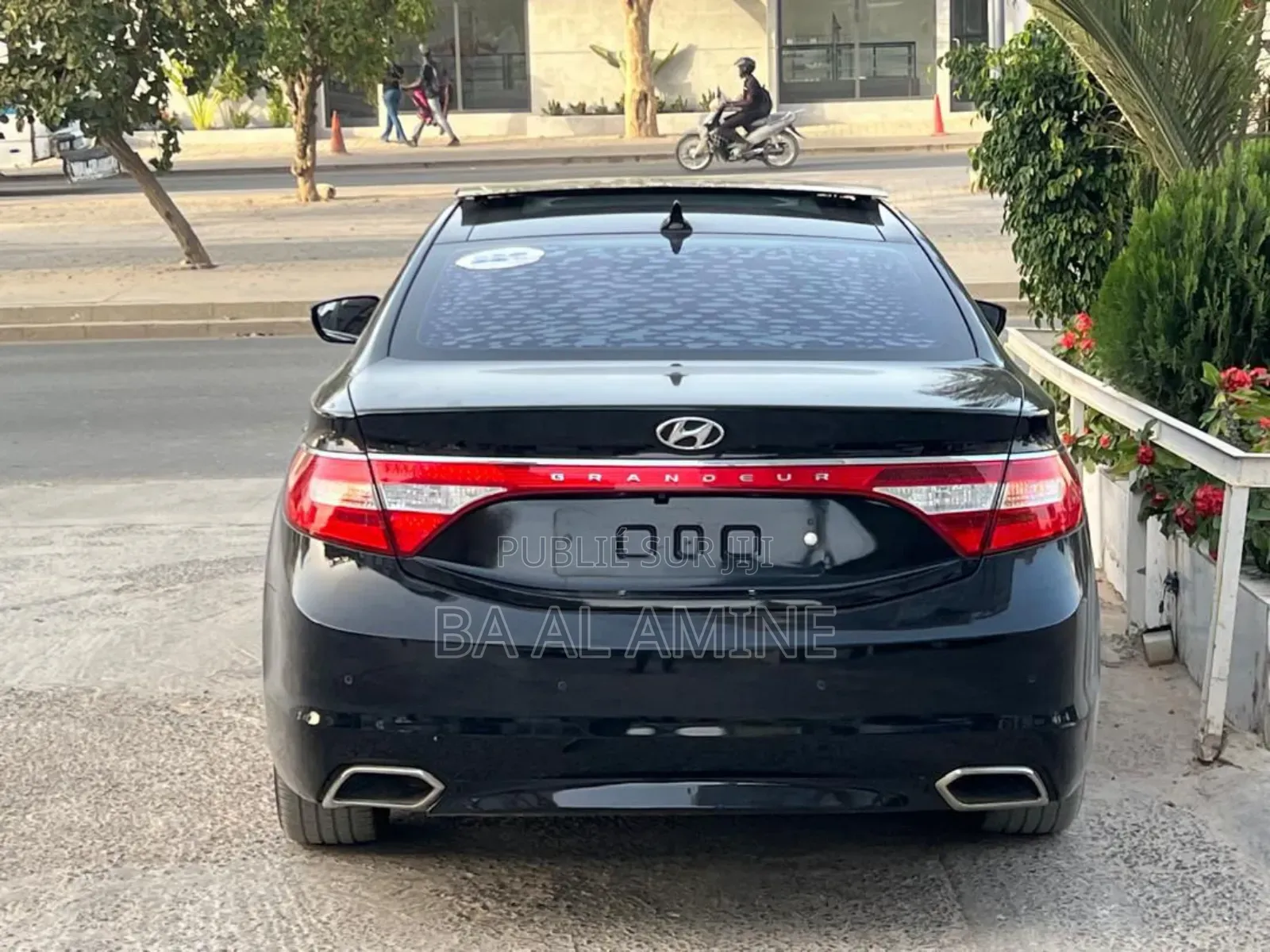 Hyundai Grandeur 2017 Noir