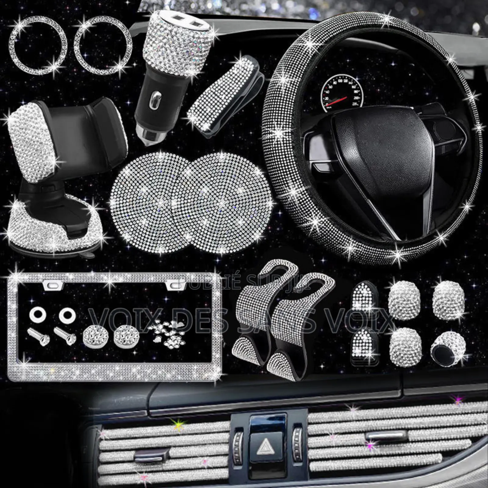 Bling Bling Décoration Intérieur Voiture