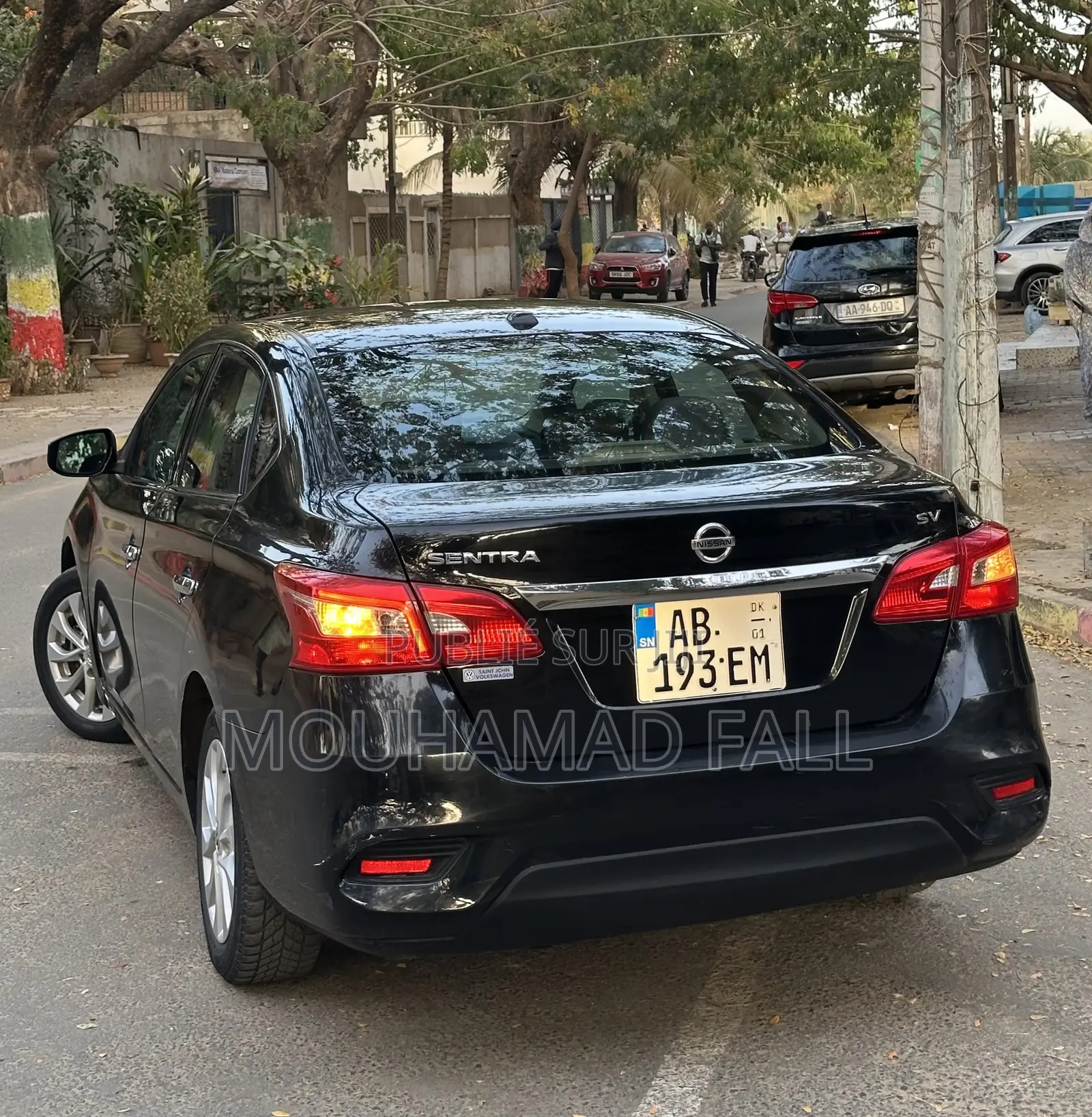 Nissan Sentra SV 2018 Noir