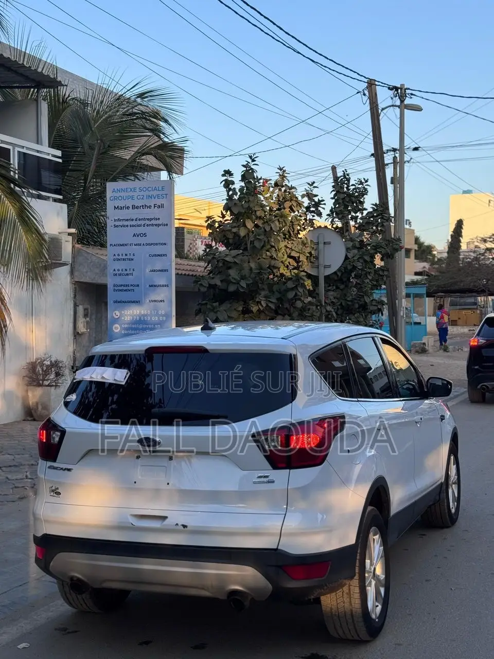 Ford Escape 2019 Blanc