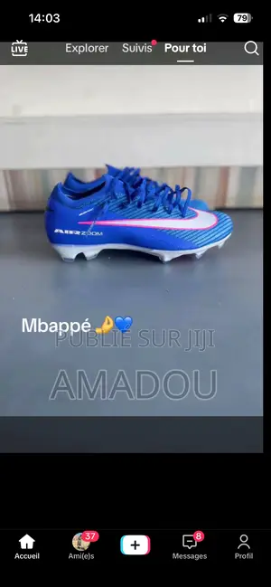 Crampons Football