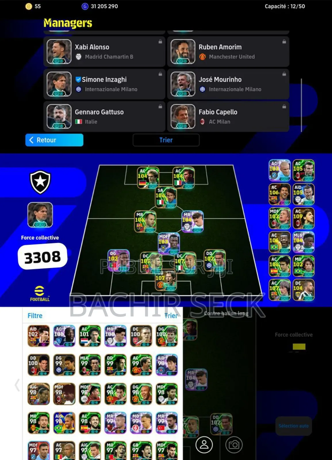 Compte Efootball
