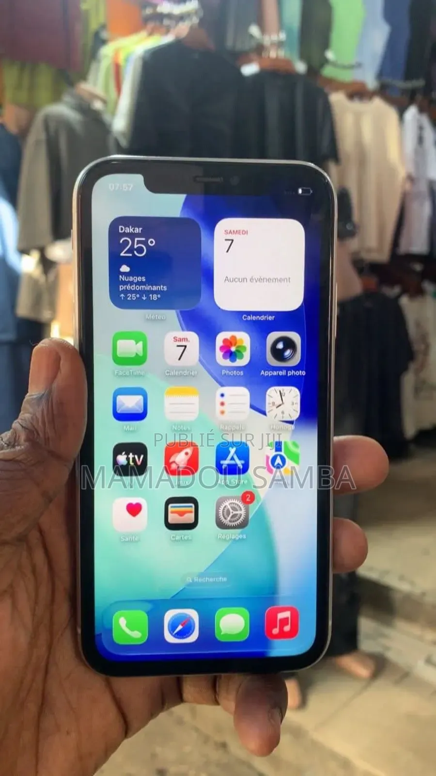 Apple iPhone 11 64 GB Blanc