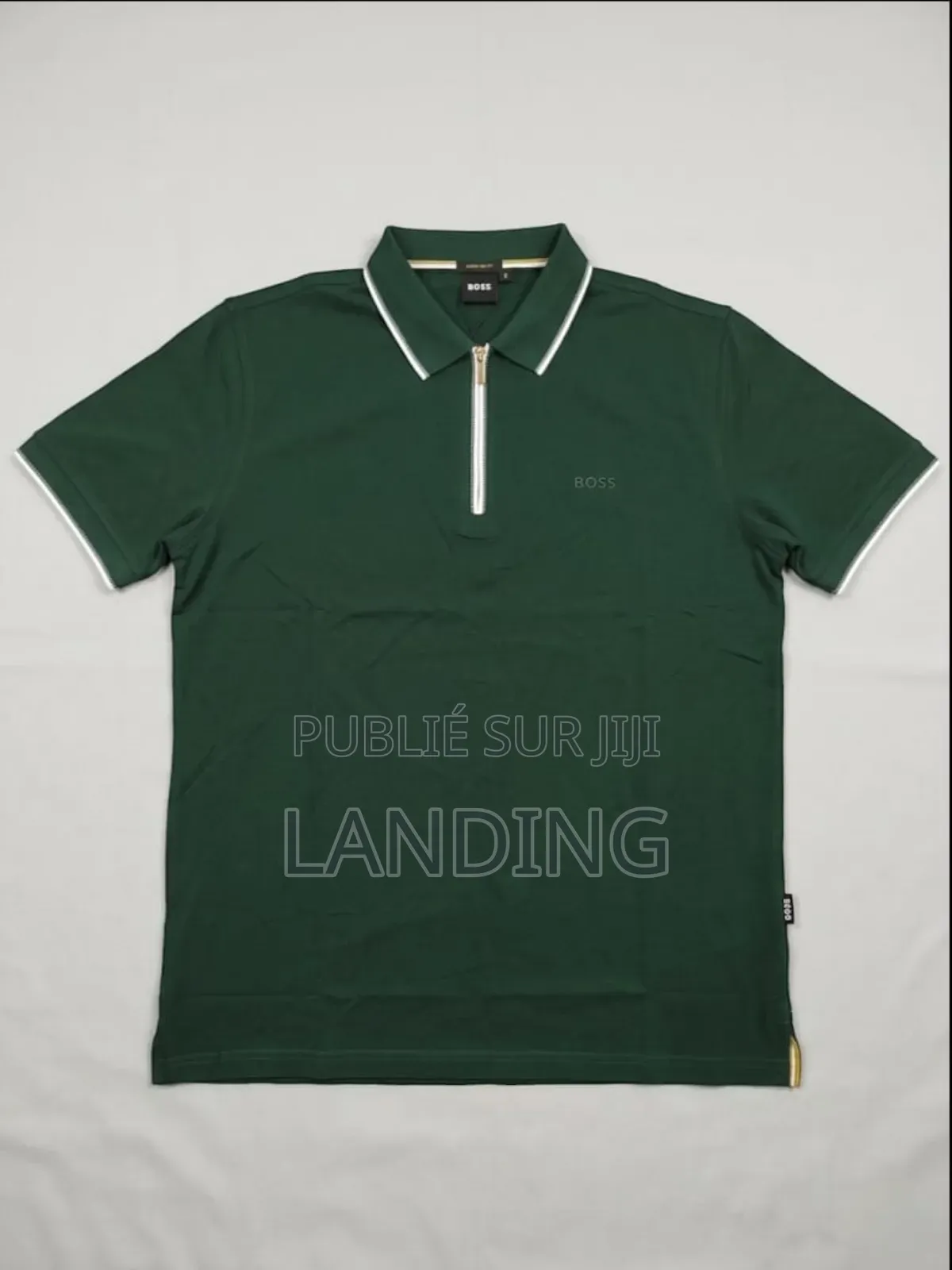 Collection De Polos Boss À Fermeture Zippée -