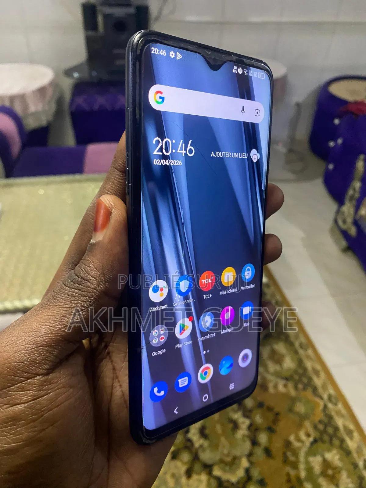 TCL 20 SE 64 GB Noir