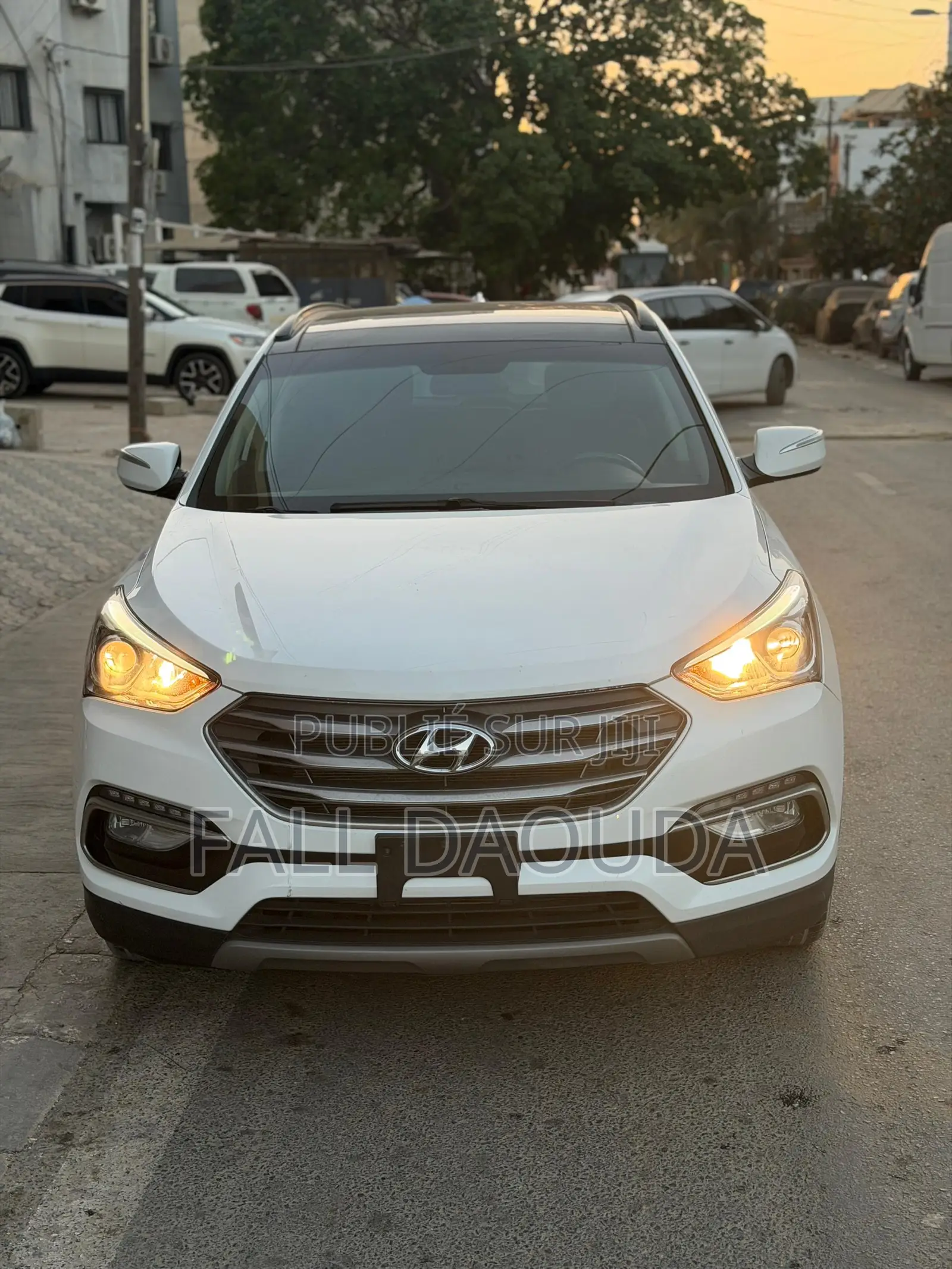 Hyundai Santa Fe 2017 Blanc