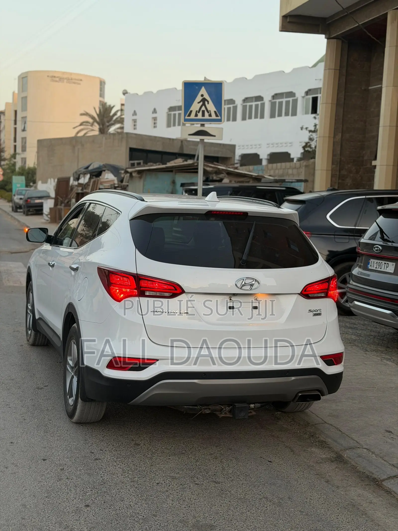 Hyundai Santa Fe 2017 Blanc