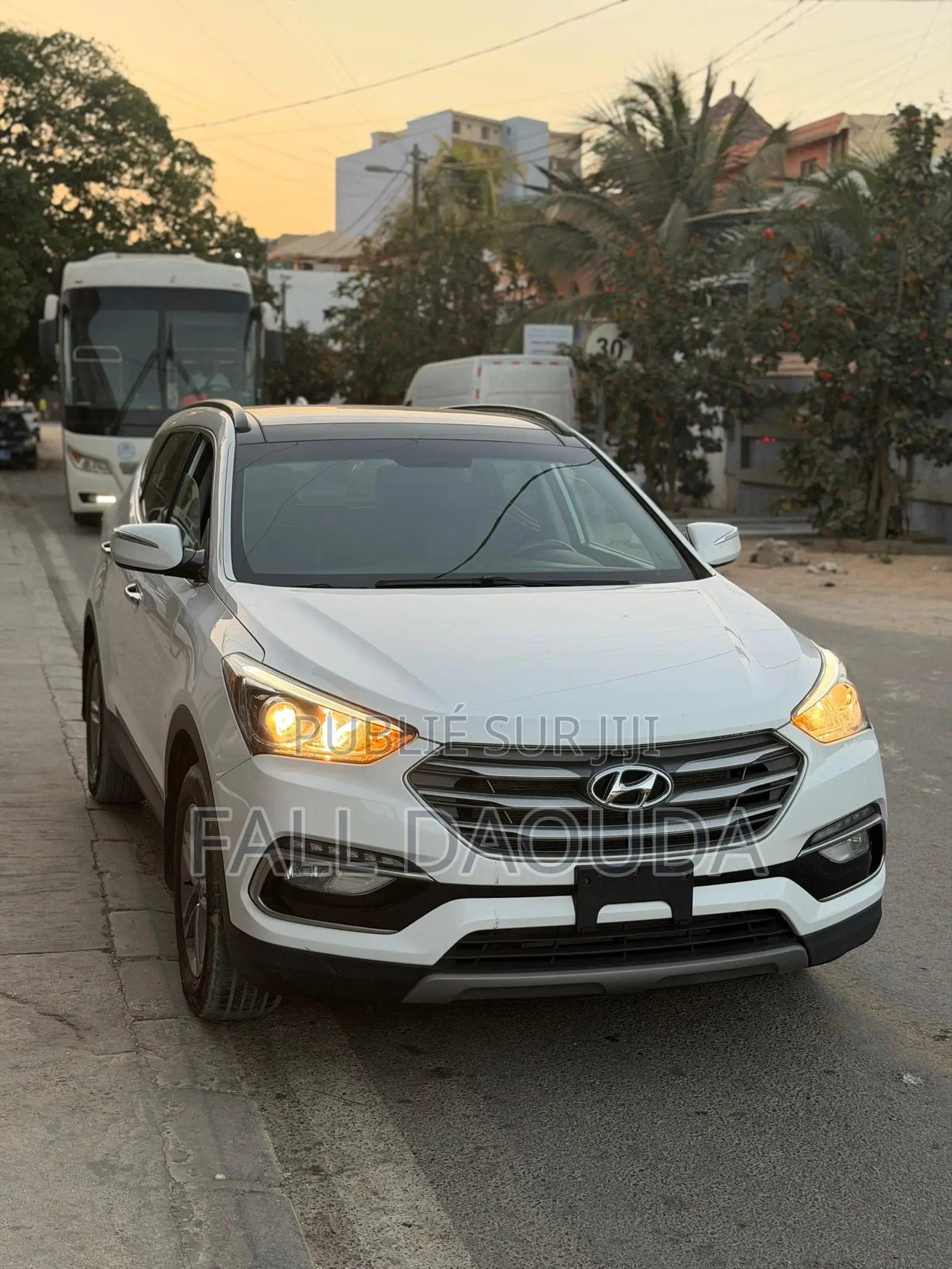 Hyundai Santa Fe 2017 Blanc