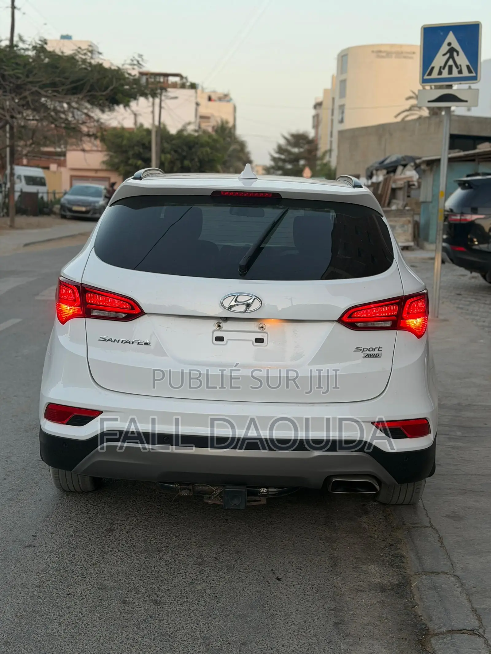 Hyundai Santa Fe 2017 Blanc