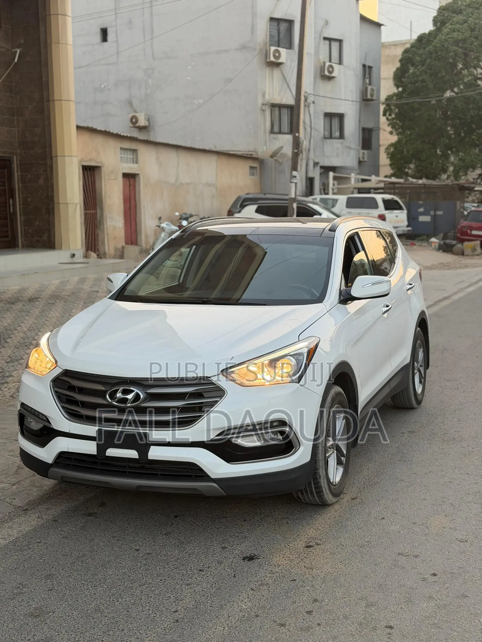 Hyundai Santa Fe 2017 Blanc