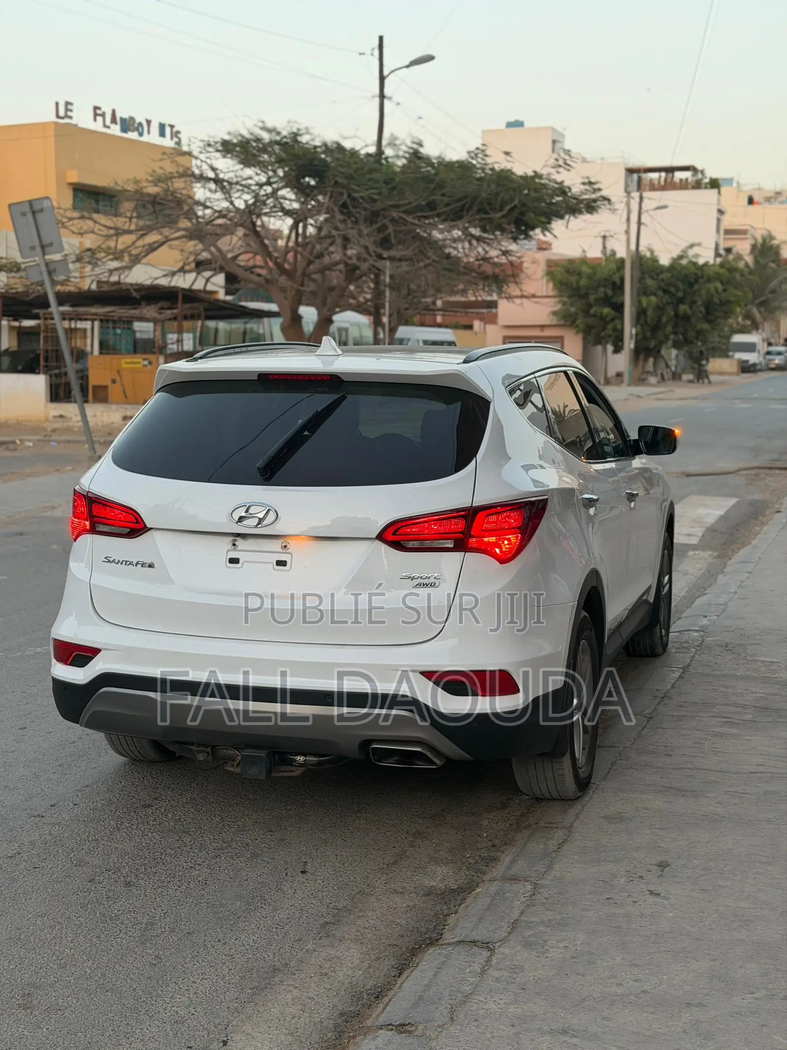 Hyundai Santa Fe 2017 Blanc