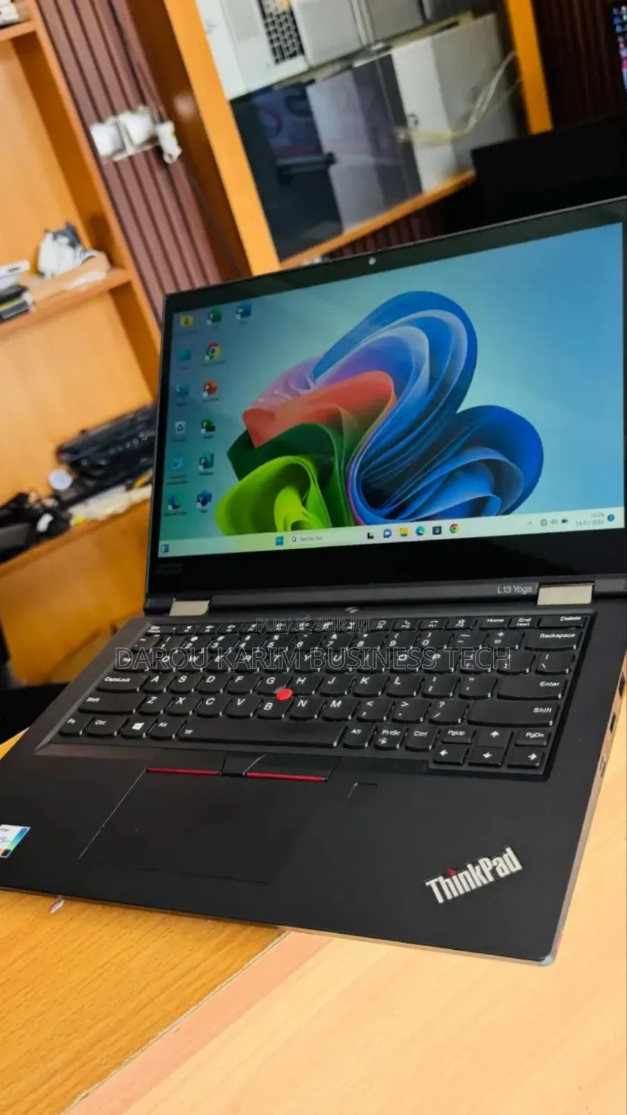 Nouveau Lenovo ThinkPad L13 Yoga 8GB Intel Core i5 SSD 256GB