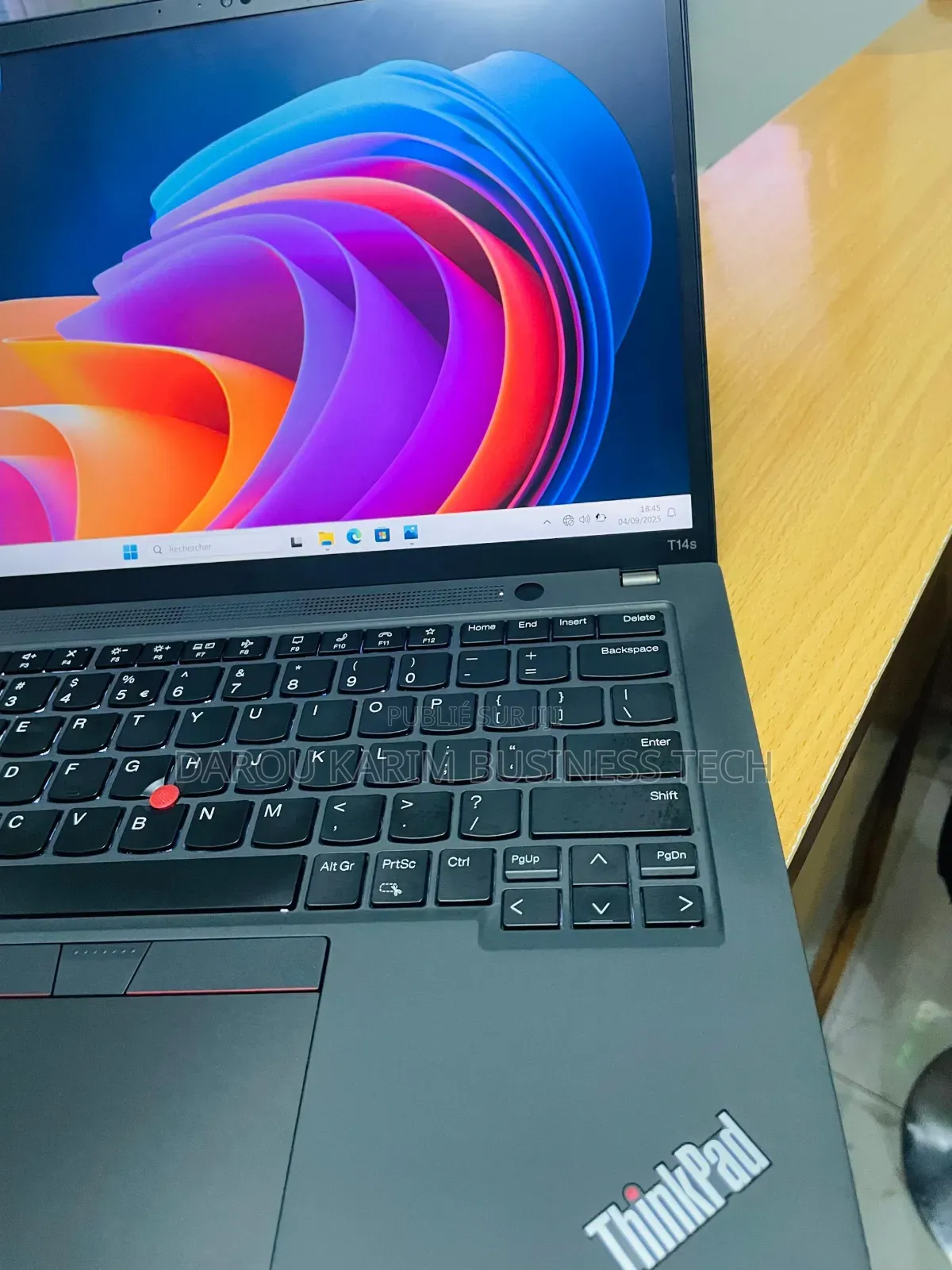 Nouveau Lenovo Thinkpad T14s Gen 2 16GB Intel Core i5 SSD 512GB