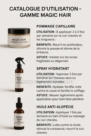 Gamme Capillaire Magic Hair