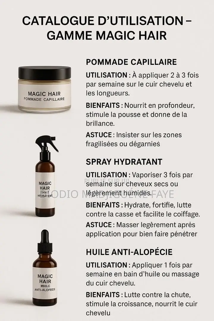 Gamme Capillaire Magic Hair