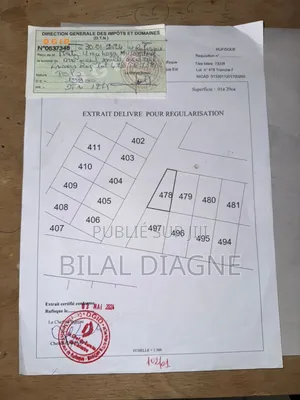 Terrain De 160m2 À Vendre Rufisque Arrêt Chérif Citè Youssou Mbargane