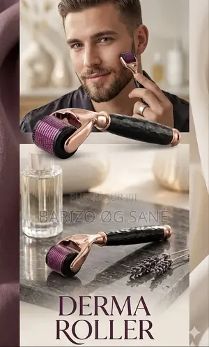 •• Derma Roller : Dominez La Croissance De Votre Barbe