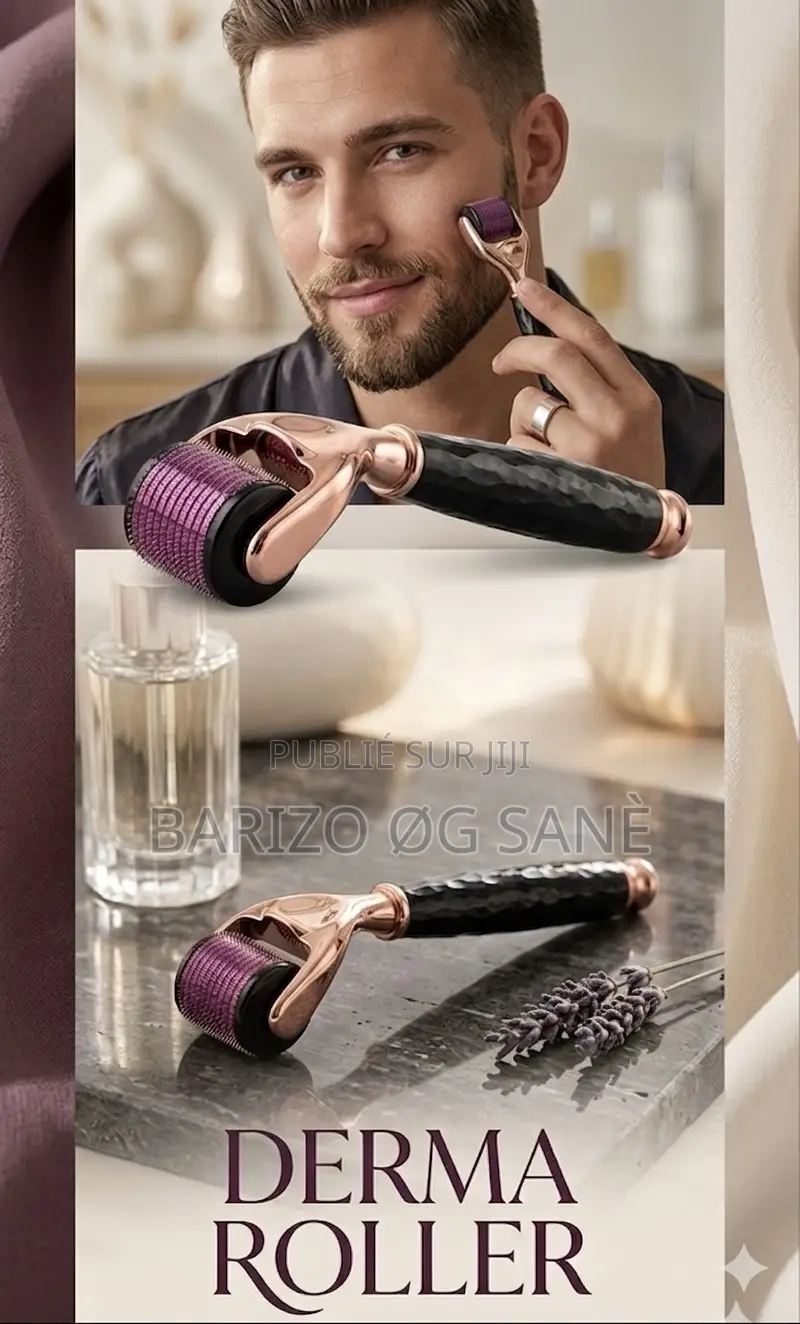 •• Derma Roller : Dominez La Croissance De Votre Barbe