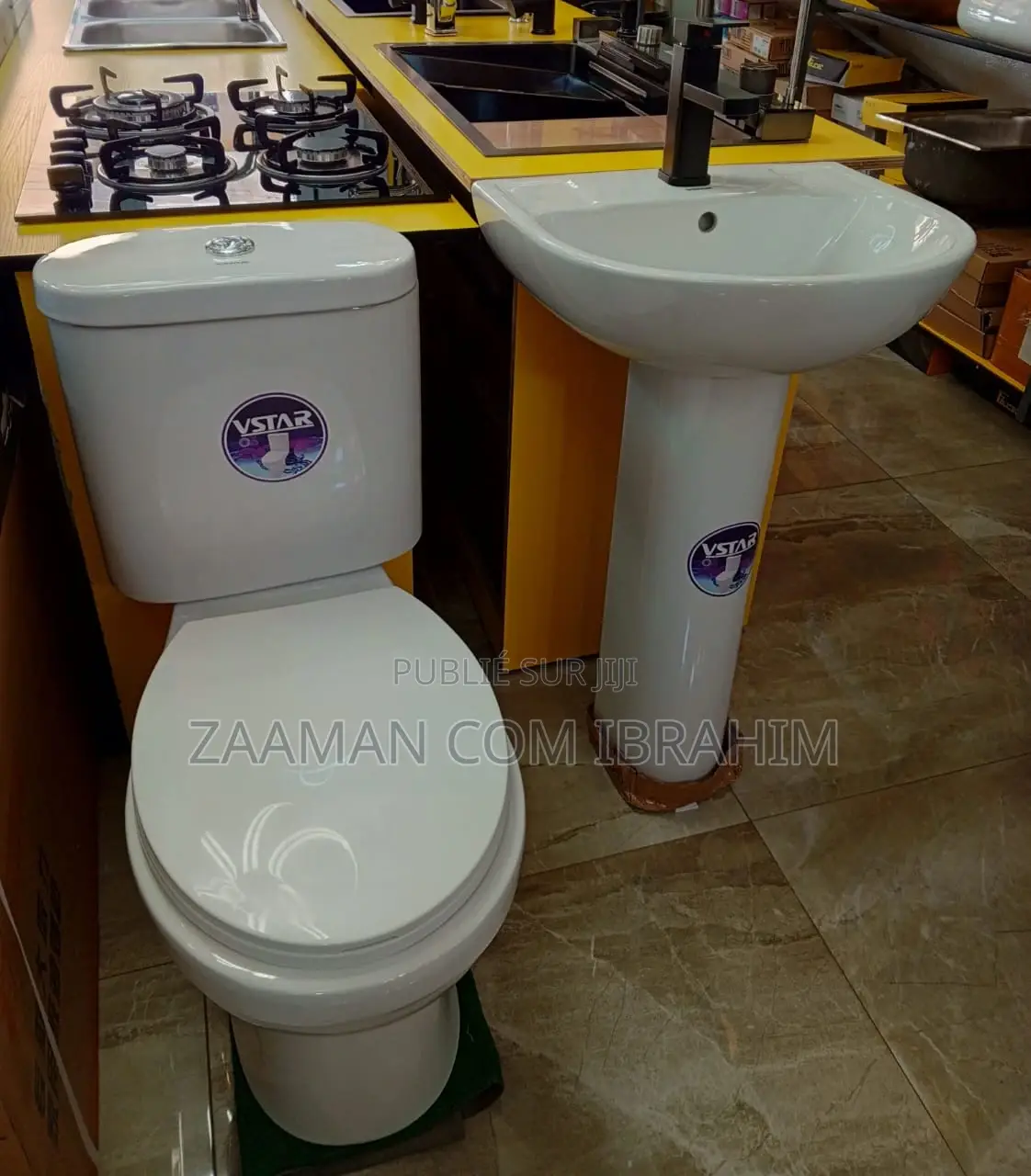 Ensemble Chaise Anglaise Lavabo
