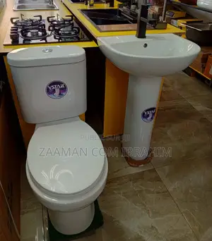 Ensemble Chaise Anglaise Lavabo