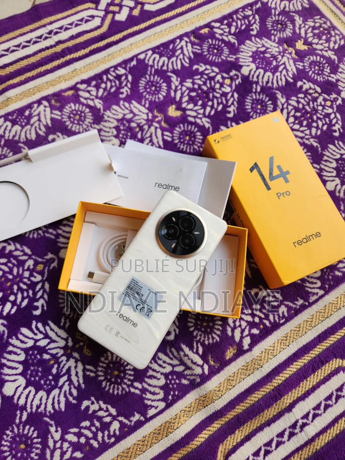 Nouveau Realme 14 Pro 256 GB Doré