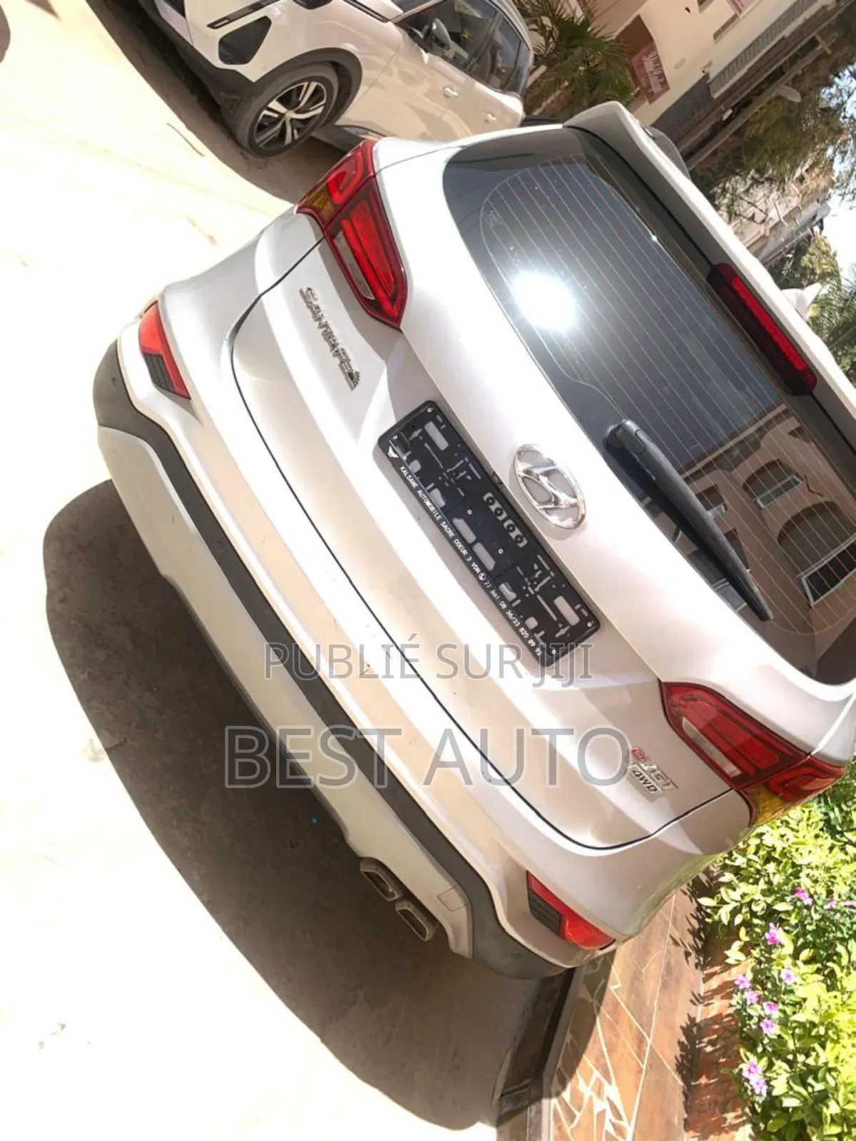 Hyundai Santa Fe 2016 Gris