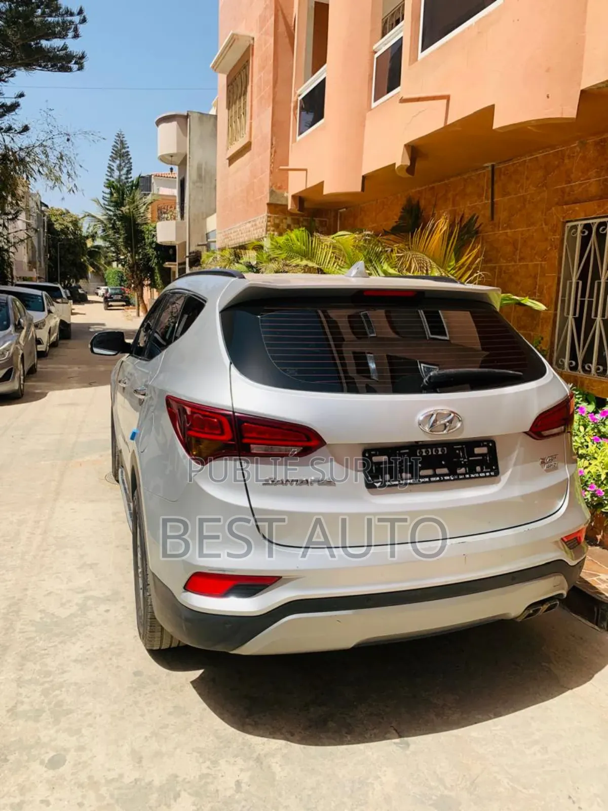 Hyundai Santa Fe 2016 Gris
