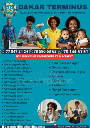Personnel De Maison a Dakar